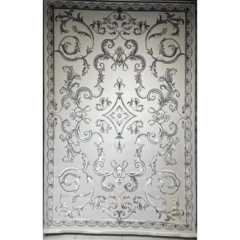 سجاد تركي ايلاف 9104A رصاصي مقاس 50*80