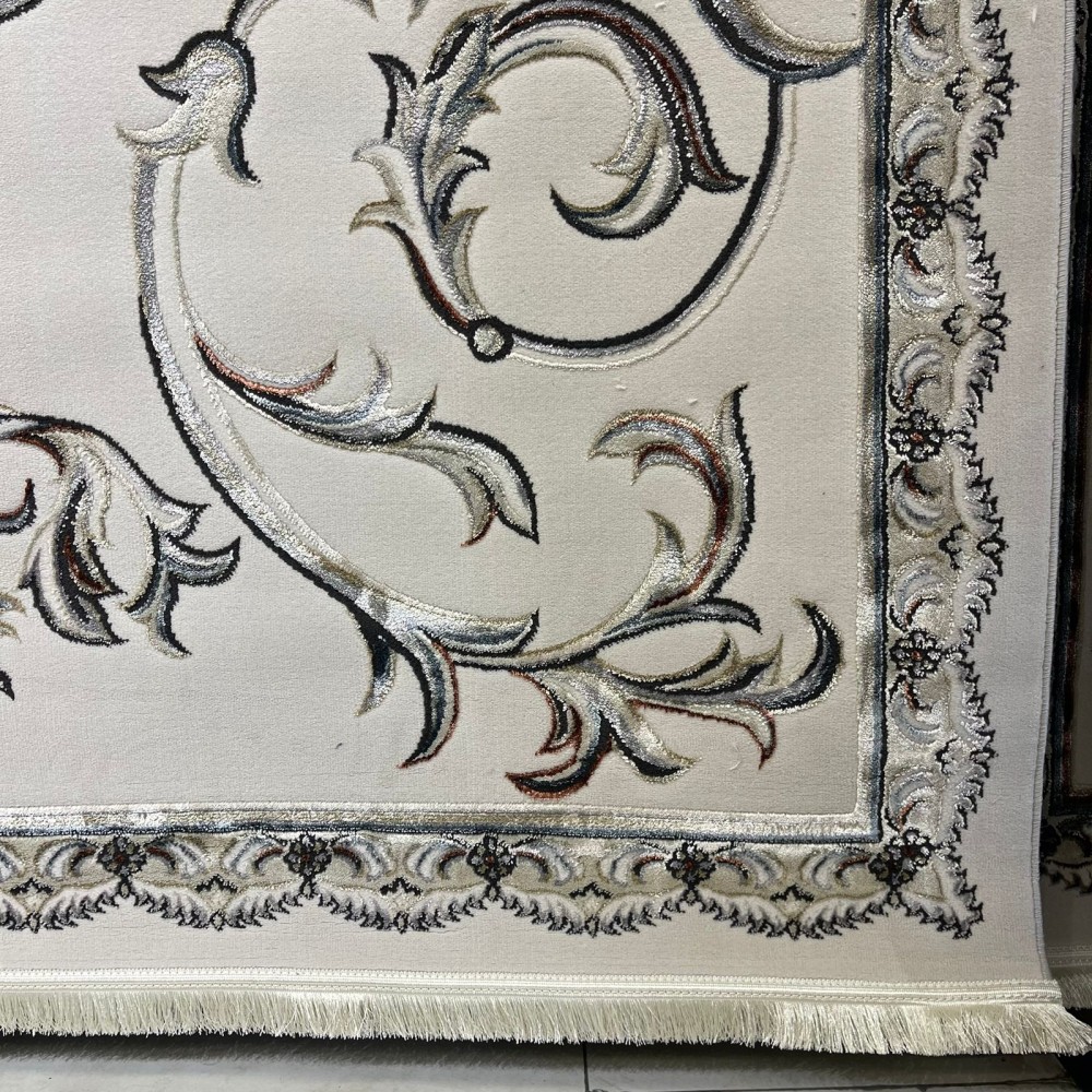 سجاد تركي ايلاف 9104A رصاصي مقاس 50*80