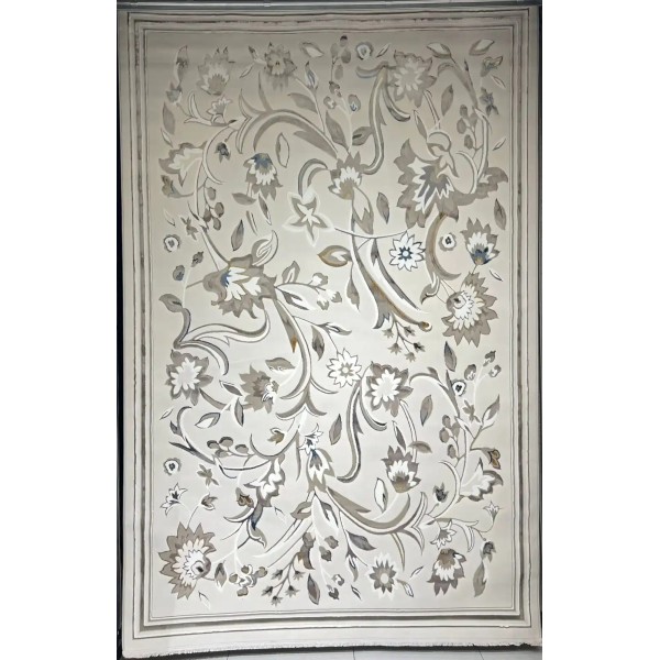 سجاد تركي هيلتون 9804A بيج مقاس  100*300