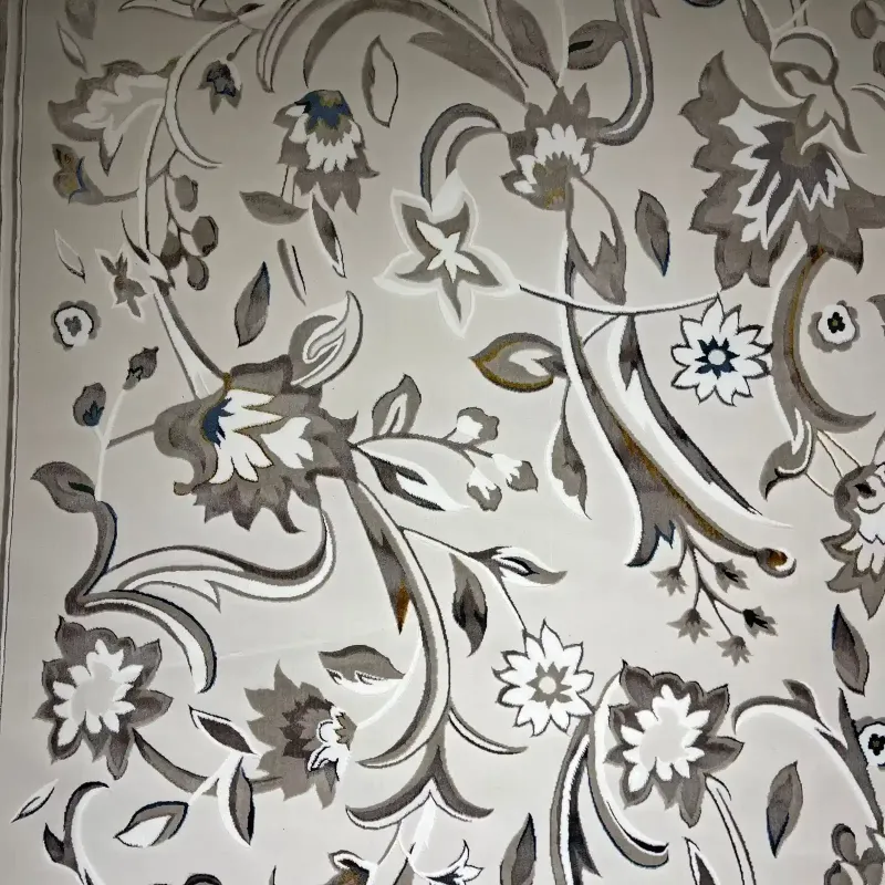 سجاد تركي هيلتون 9804A بيج مقاس 150*220