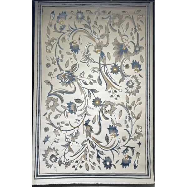 Hilton Turkish Rug 9804A blue Size 100*200