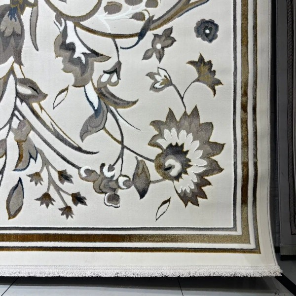 سجاد تركي هيلتون 9804A ذهبي مقاس 50*80
