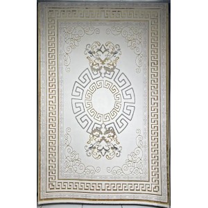 سجاد تركي هيلتون 9668A ذهبي مقاس  100*200