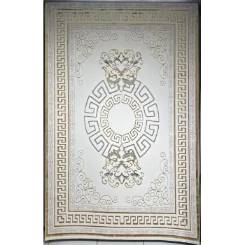 سجاد تركي هيلتون 9668A ذهبي مقاس 50*80