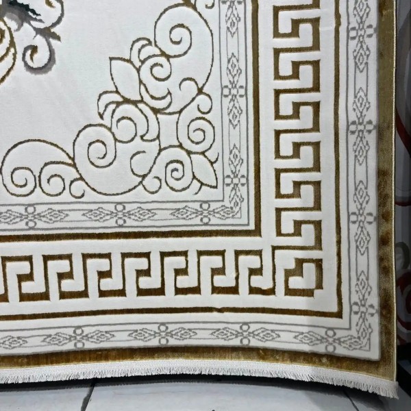 Hilton Turkish Rug 9668A golden Size 50*80