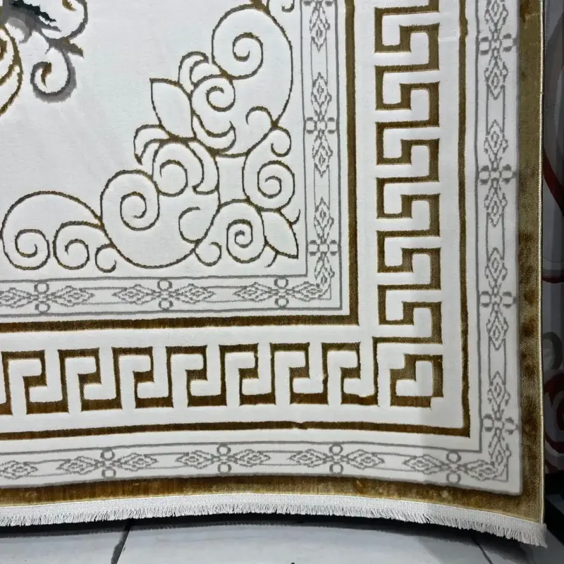 Hilton Turkish Rug 9668A golden Size 50*80