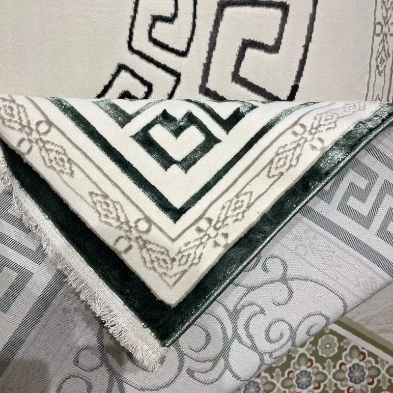 Hilton Turkish Rug 9668A green Size 400*500