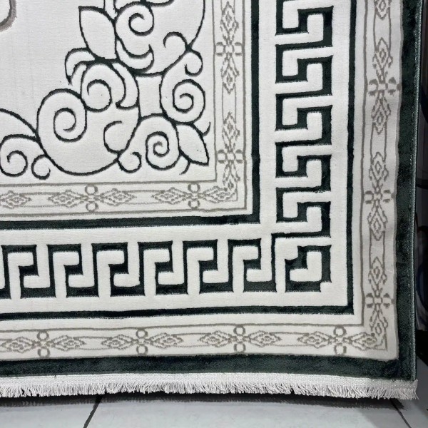 Hilton Turkish Rug 9668A green Size 200*300