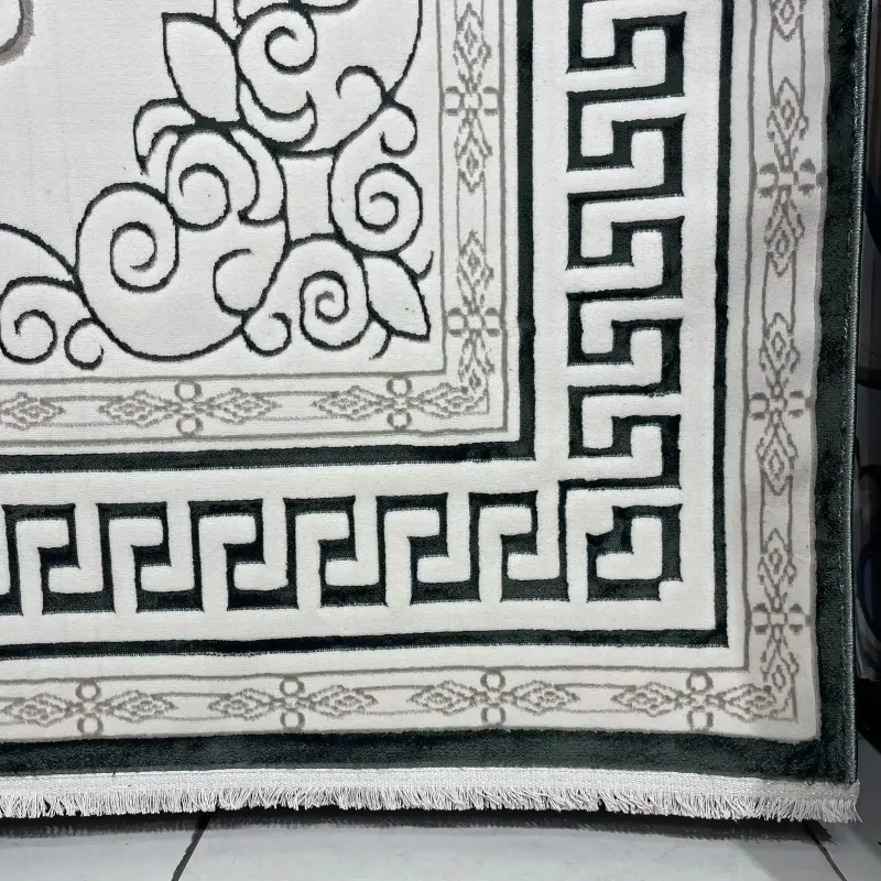Hilton Turkish Rug 9668A green Size 400*500