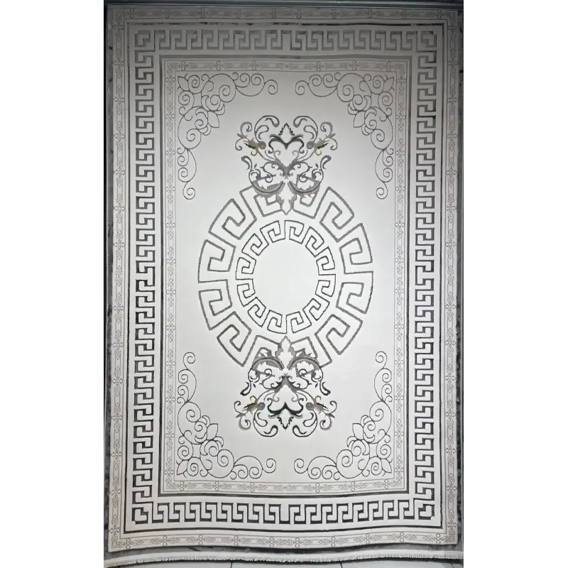 سجاد تركي هيلتون 9668A رصاصي مقاس 200*300