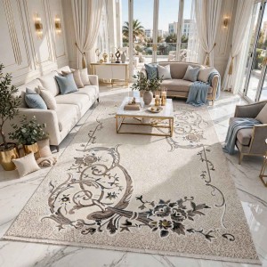 Hilton Turkish Rug 9803A Beige Size 400*500