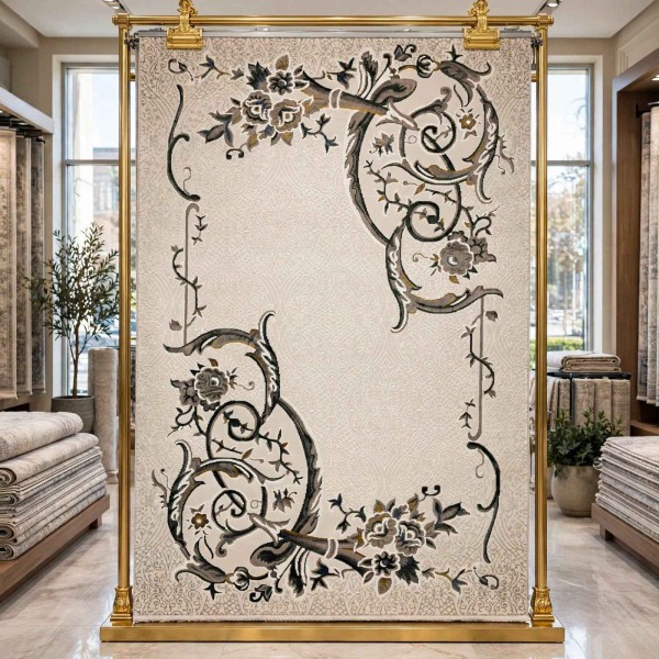 Hilton Turkish Rug 9803A green Size 100*300