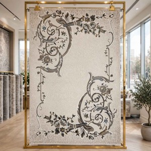Hilton Turkish Rug 9803A gray Size 400*500