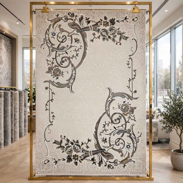 Hilton Turkish Rug 9803A gray Size 150*230