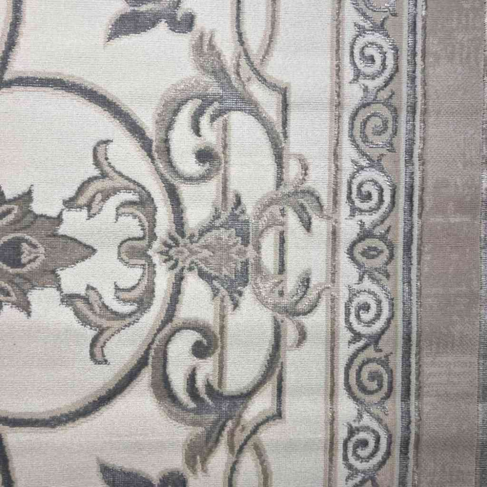 سجاد جوري تركي 9095A لون رصاصي مقاس 50*80