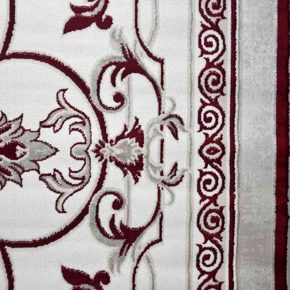 سجاد جوري تركي 9095A لون احمر مقاس 50*80