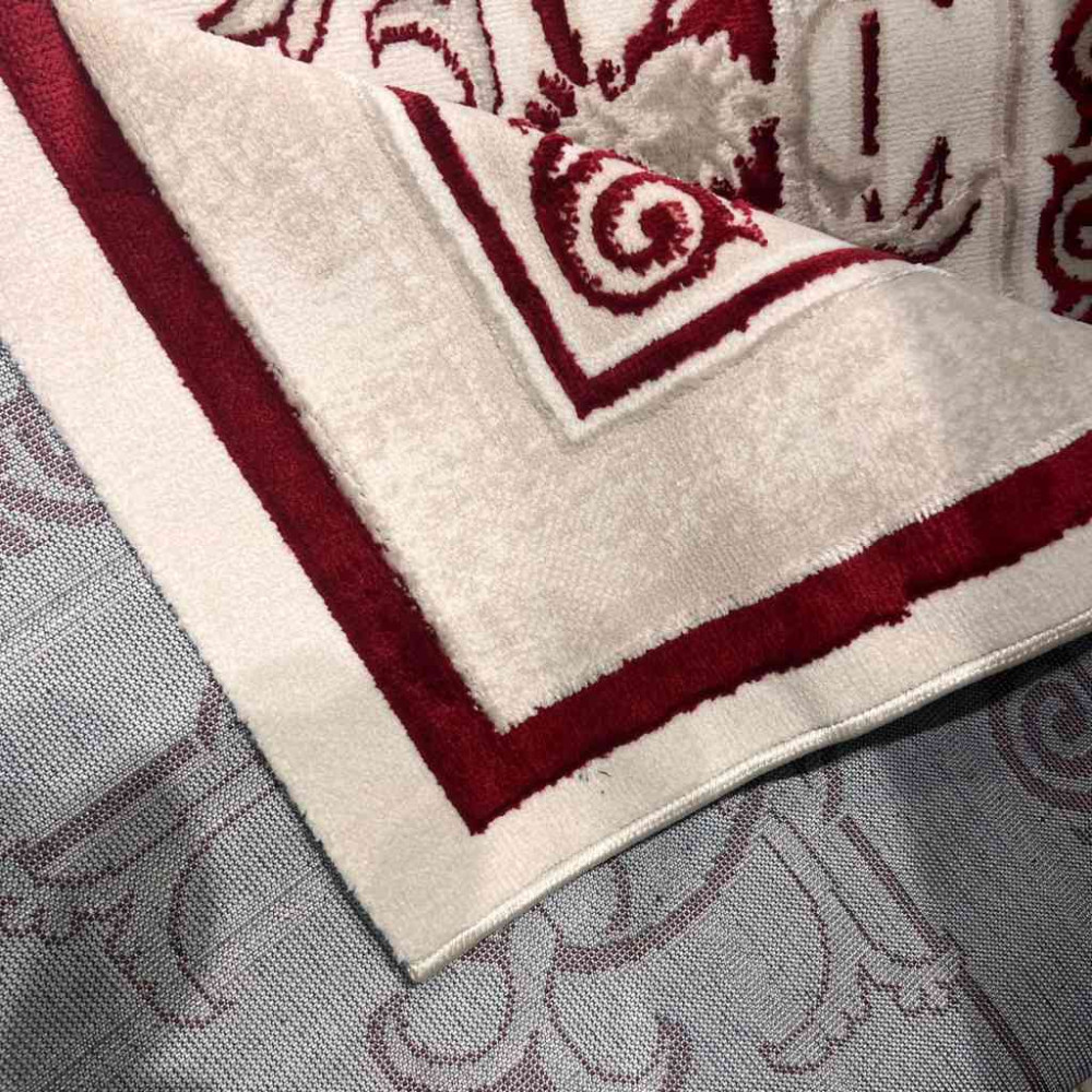 سجاد جوري تركي 9095A لون احمر مقاس 50*80
