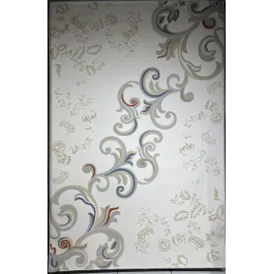 Turkish rugs designer Kaplan 9817A gray size 50*80