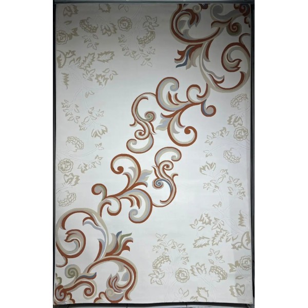 Turkish rugs designer Kaplan 9817A tile size 400*500