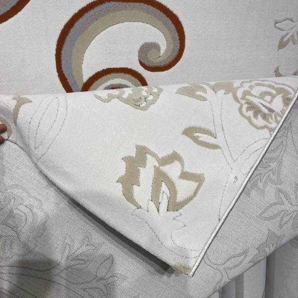 Turkish rugs designer Kaplan 9817A tile size 400*500