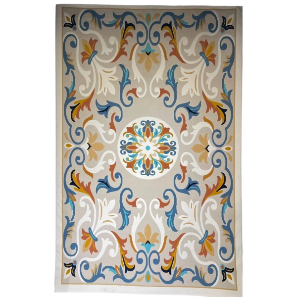 khojandi Turkish Carpet A176A Beige Size 250*350