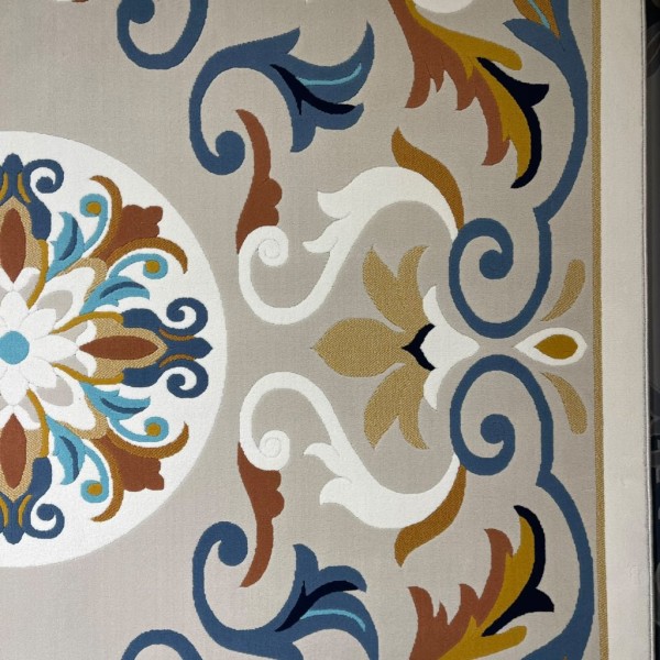 khojandi Turkish Carpet A176A Beige Size 250*350
