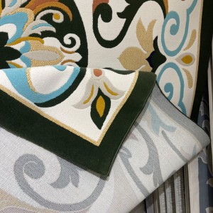 khojandi Turkish Carpet A176A green Size 80*150