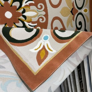سجاد خجندي تركي A176A كريم تيرا مقاس 250*350