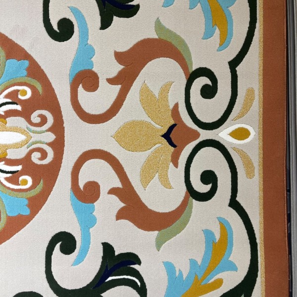 سجاد خجندي تركي A176A كريم تيرا مقاس 250*350