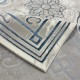 سجاد تركي خزامى 9851A سماوي مقاس 250*350