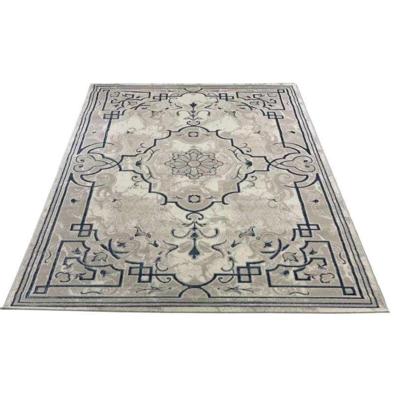 سجاد تركي خزامى 9851A سماوي مقاس 250*350