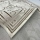 Turkish Lavender Rug 9851A Sky BROWN Size 80*150