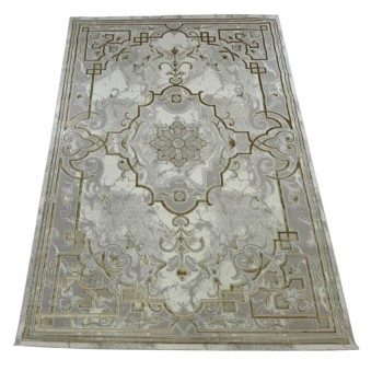 سجاد تركي خزامى 9851A ذهبي مقاس 300*400