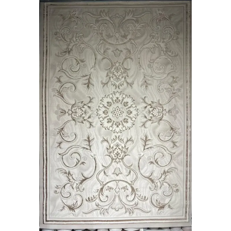 Turkish Lavender Rug 9854A Sky BROWN Size 300*400