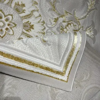 سجاد تركي خزامى 9854A ذهبي مقاس 50*80
