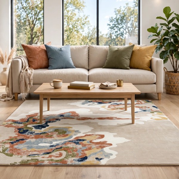 Turkish LIKE Carpet 9966A BEIGE Size 150*220