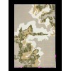 Turkish LIKE Carpet 9966A green beige Size 100*300