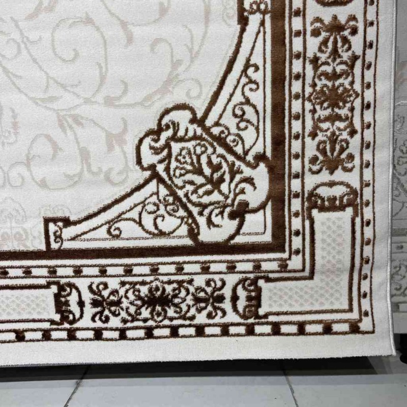 سجاد لينا تركي 9095A لون بني مقاس 300*400