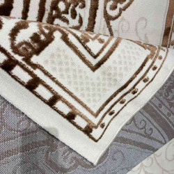 سجاد لينا تركي 9095A لون بني مقاس 50*80