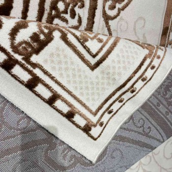 سجاد لينا تركي 9095A لون بني مقاس 50*80