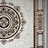 lina Turkish Rug 9095A brown Color Size 50*80