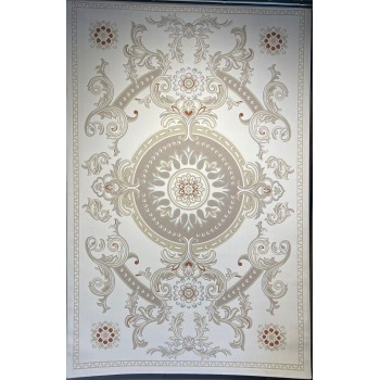 سجاد تركي سوبر ليون 9179A بيج غامق مقاس 100*300