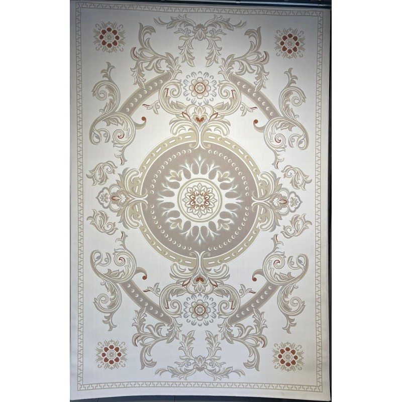 سجاد تركي سوبر ليون 9179A بيج غامق مقاس 100*300