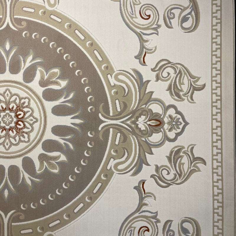 سجاد تركي سوبر ليون 9179A بيج غامق مقاس 100*300