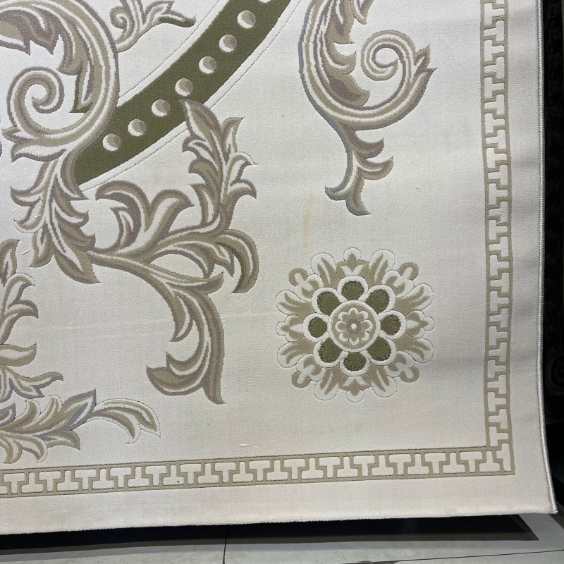 Turkish Super Lion 9179A Carpet Sky green Size 50*80