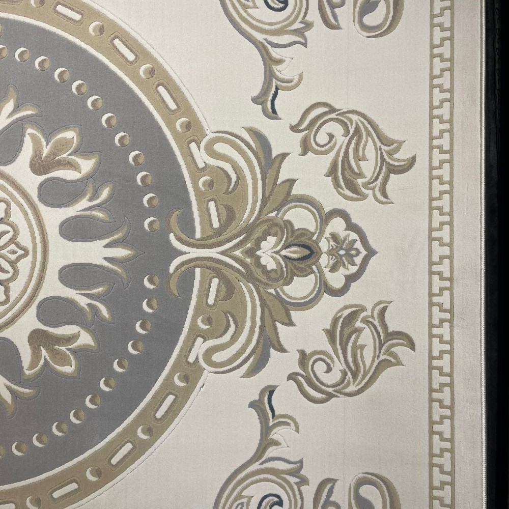 سجاد تركي سوبر ليون 9179A رصاصي مقاس 100*300