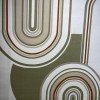 Turkish al mijahim 9662A Rug green Size 80*150