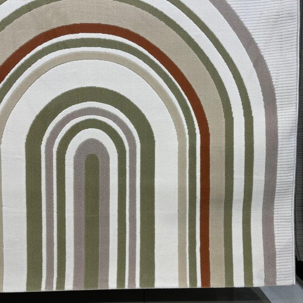Turkish al mijahim 9662A Rug green Size 80*150