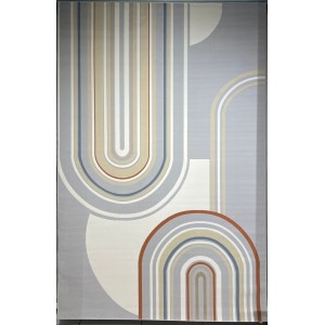 Turkish al mijahim 9662A Rug gray Size 250*350