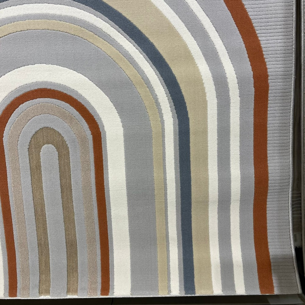 سجاد تركي المجاهيم 9662A رصاصي مقاس 400*500